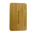 Eco Bamboo Wood Wireless Charging Power Bank Dual USB Output Bamboo Wireless Charging 5000mah Power bank for mobile phone